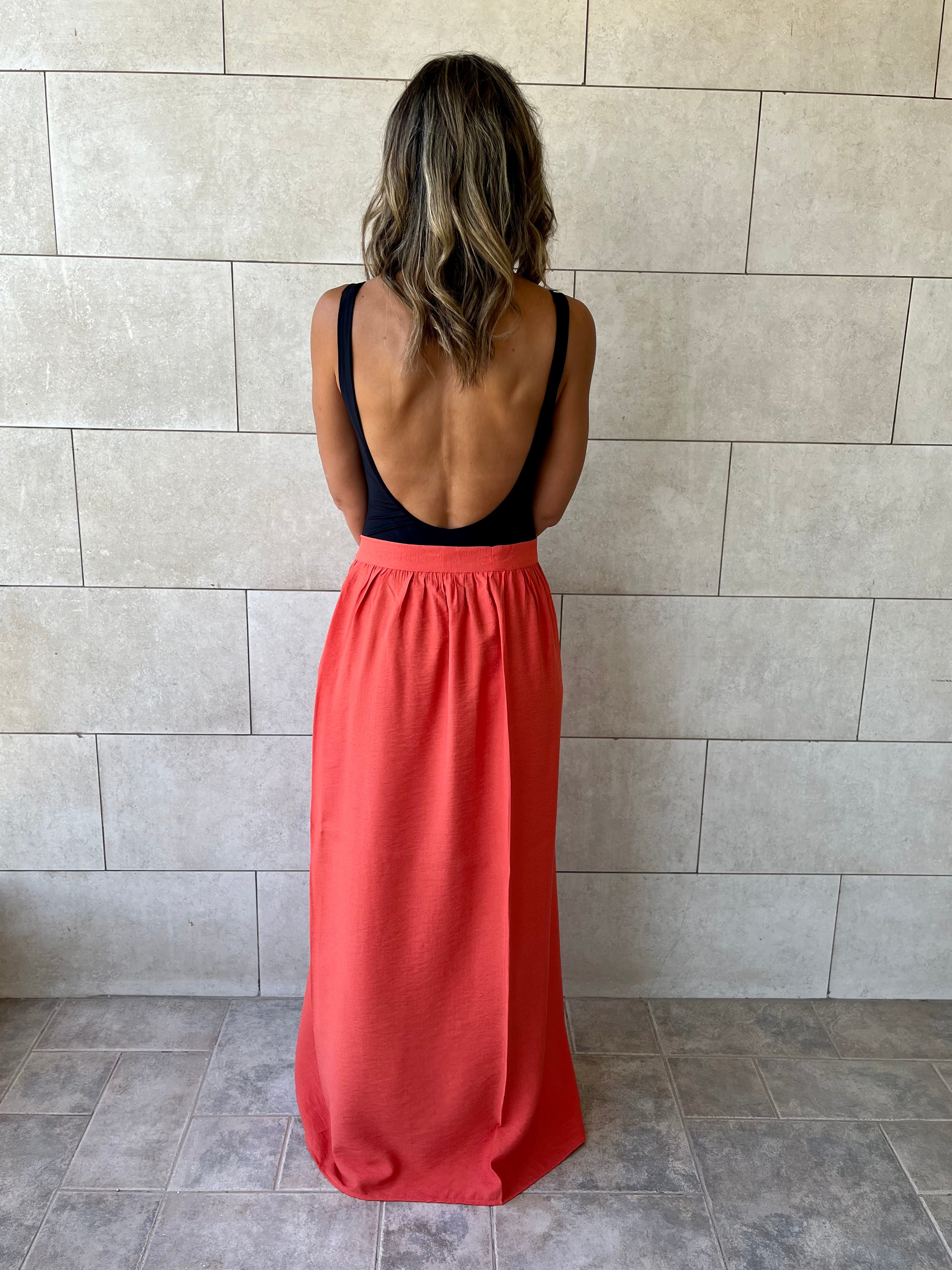 Watermelon Beach Life Beach Wrap Skirt