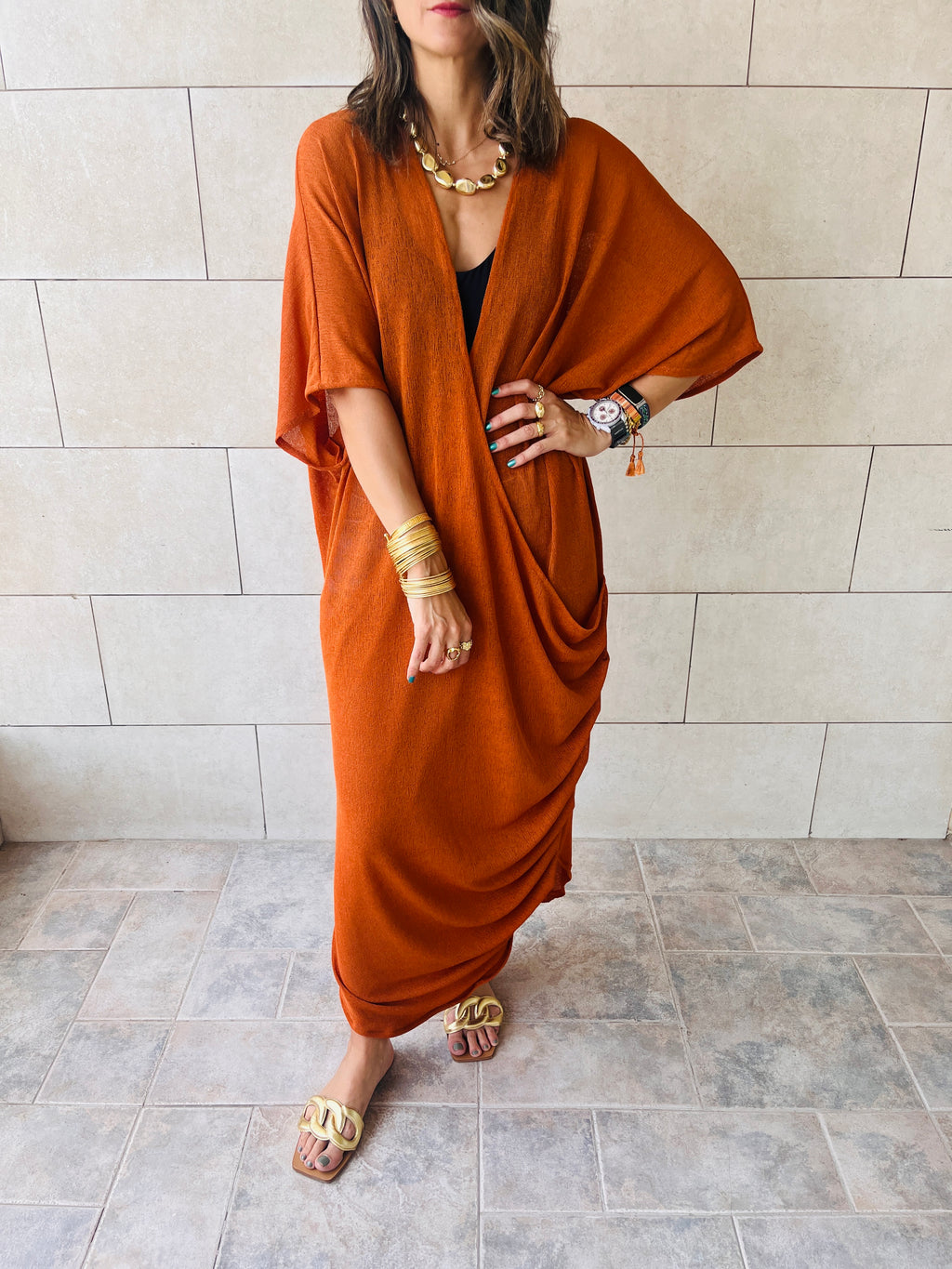 Rust Beach Is My Fashion Show Coverup