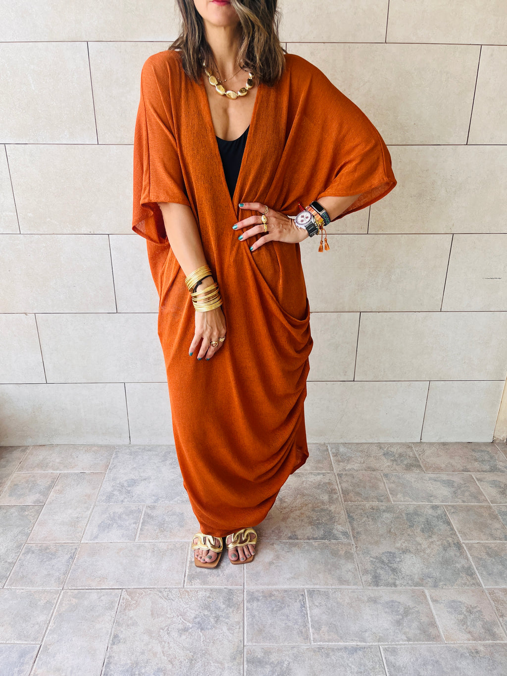 Rust Beach Is My Fashion Show Coverup