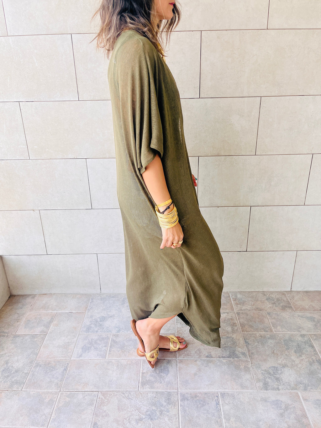 Olive Beach Is My Fashion Show Coverup