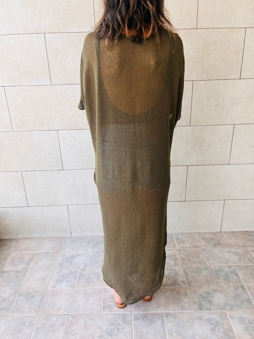 Olive Beach Is My Fashion Show Coverup