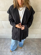 Black Fringe Jacket