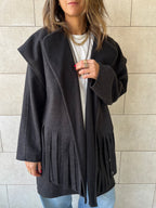 Black Fringe Jacket