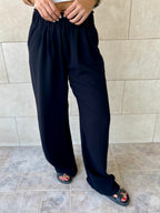 Black Everyday Essential Pants