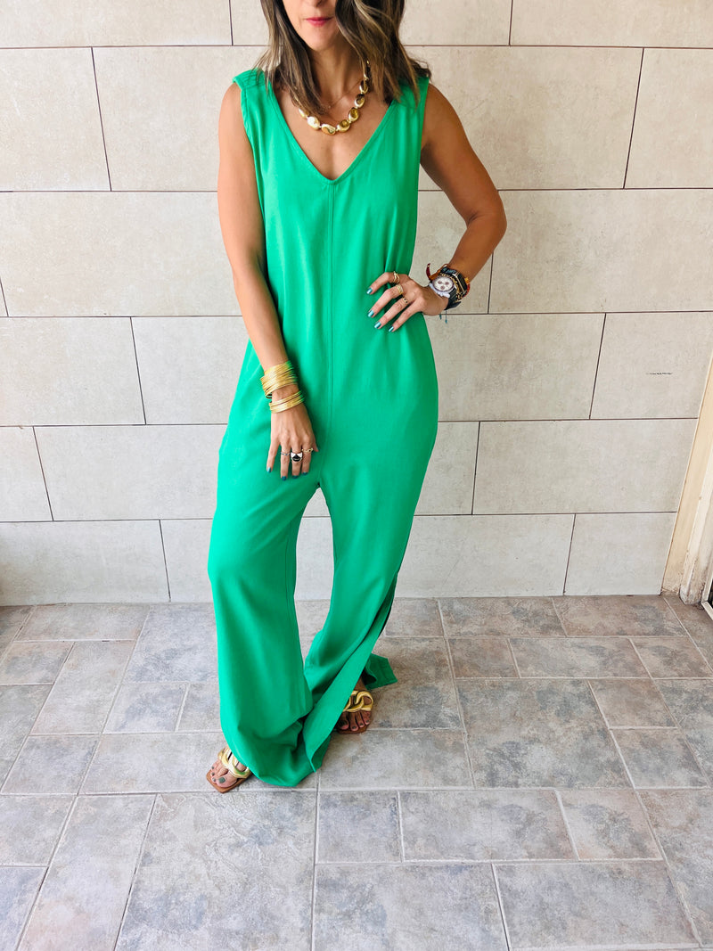 Green Simple EveryWhere Jumpsuit