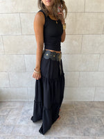 Black Romantic Skirt