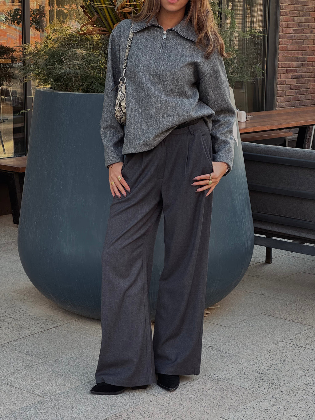 Grey Everyday Essential Sweater