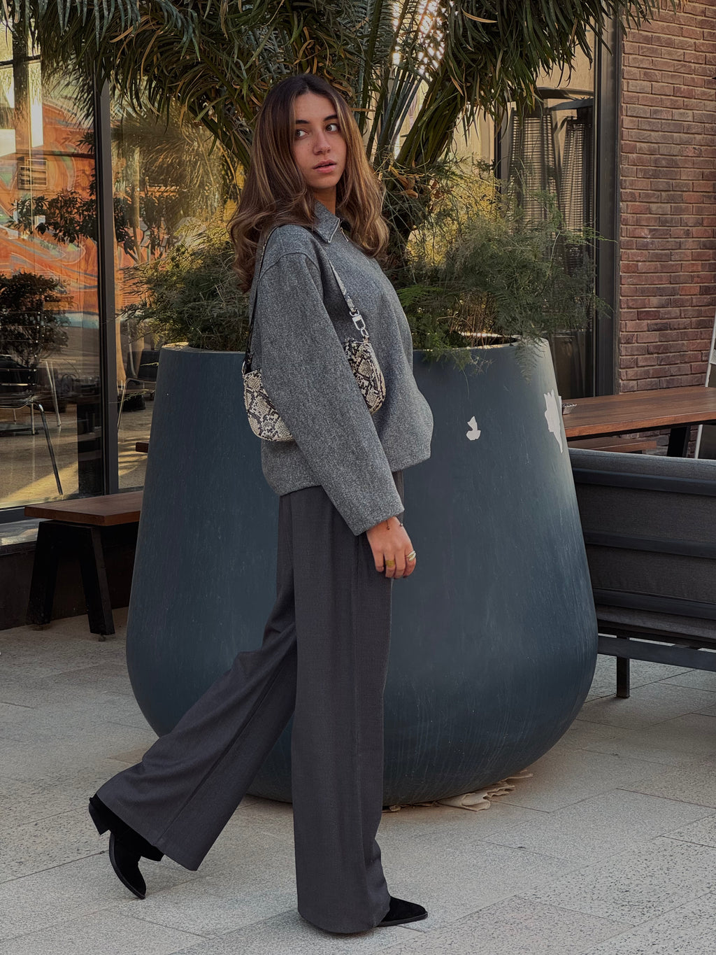 Grey Everyday Essential Sweater