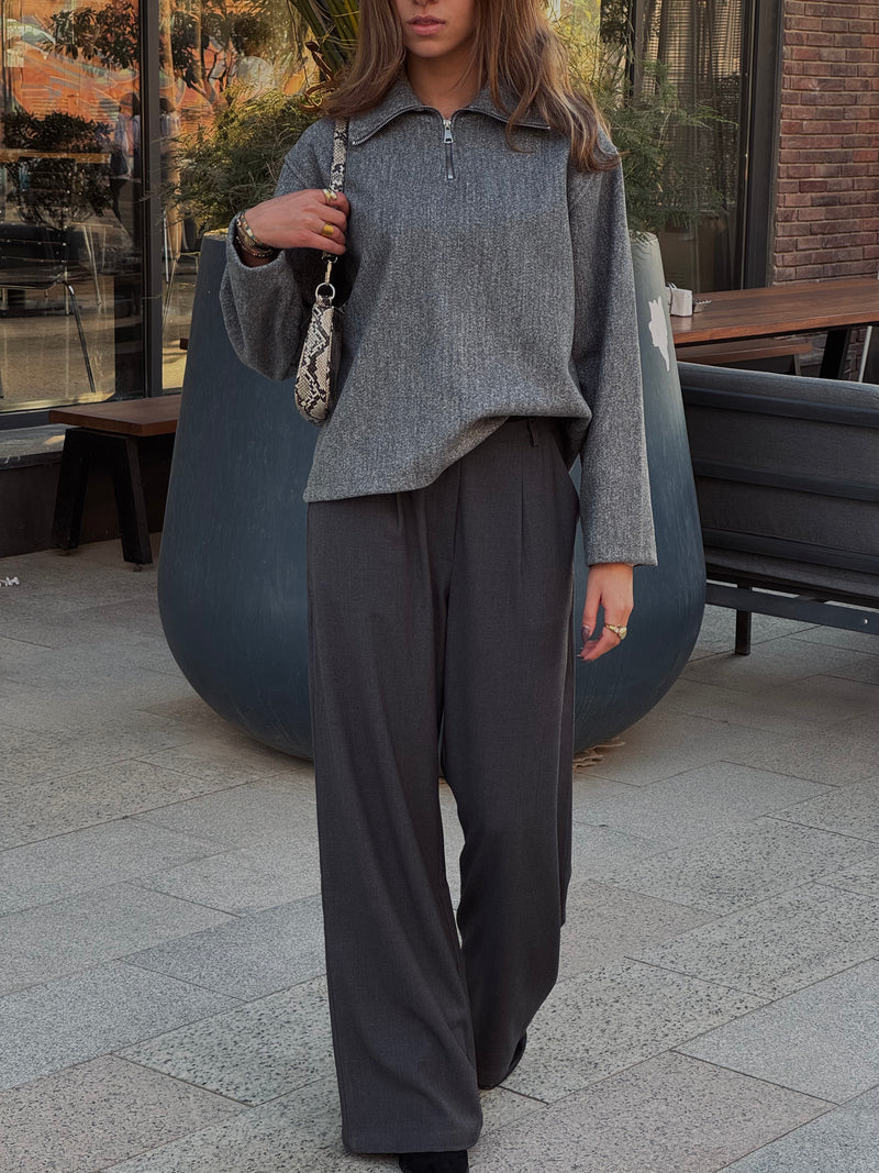 Grey Everyday Essential Sweater