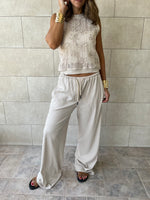 Whisper Lace Sleeveless Top