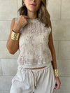 Whisper Lace Sleeveless Top