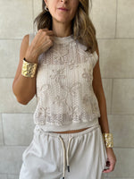 Whisper Lace Sleeveless Top