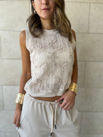 Whisper Lace Sleeveless Top