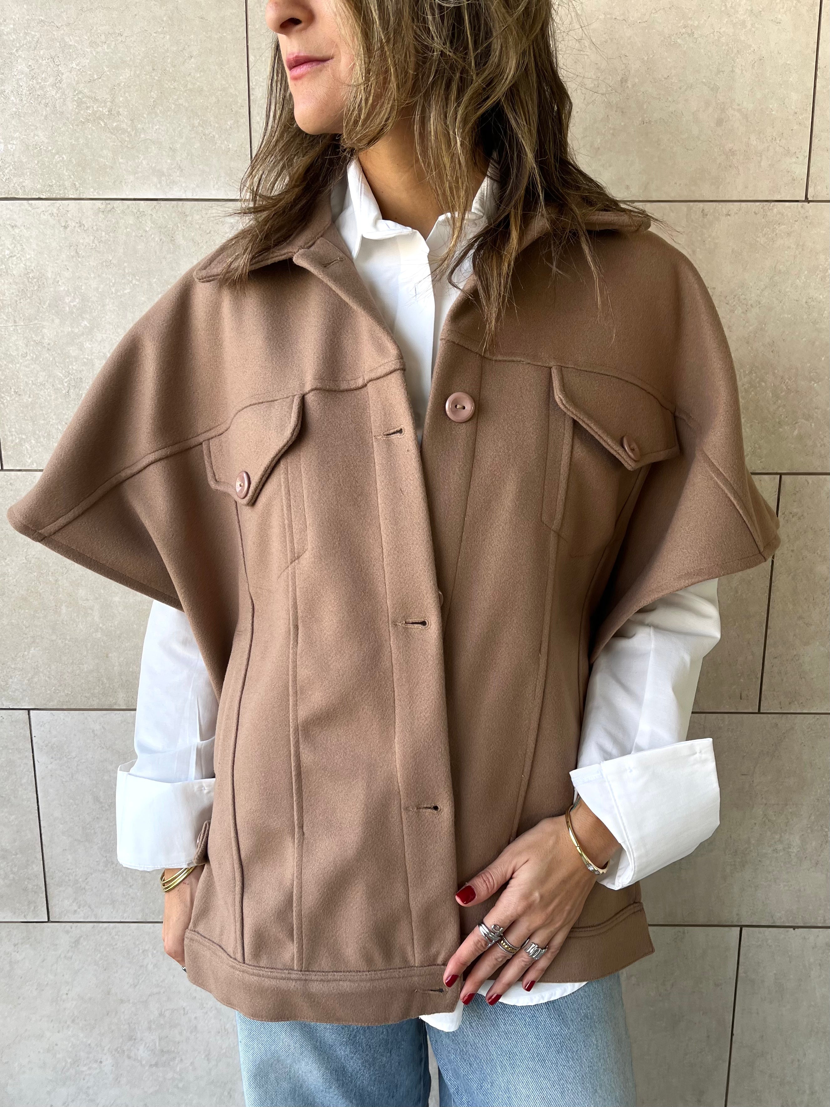 Cafe Icon Button Vest