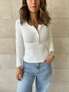 White 140 Essential Longsleeve