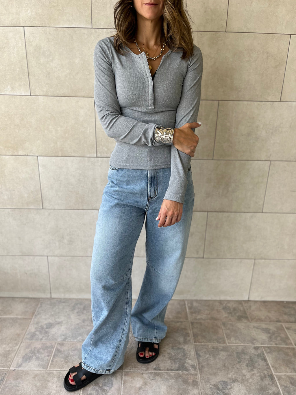 Grey 140 Essential Longsleeve