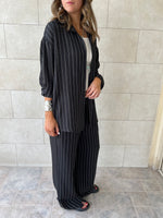 Black Striped Everyday Set