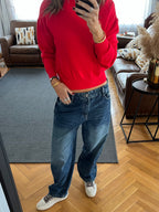 Dark Blue Go To Balloon Jeans