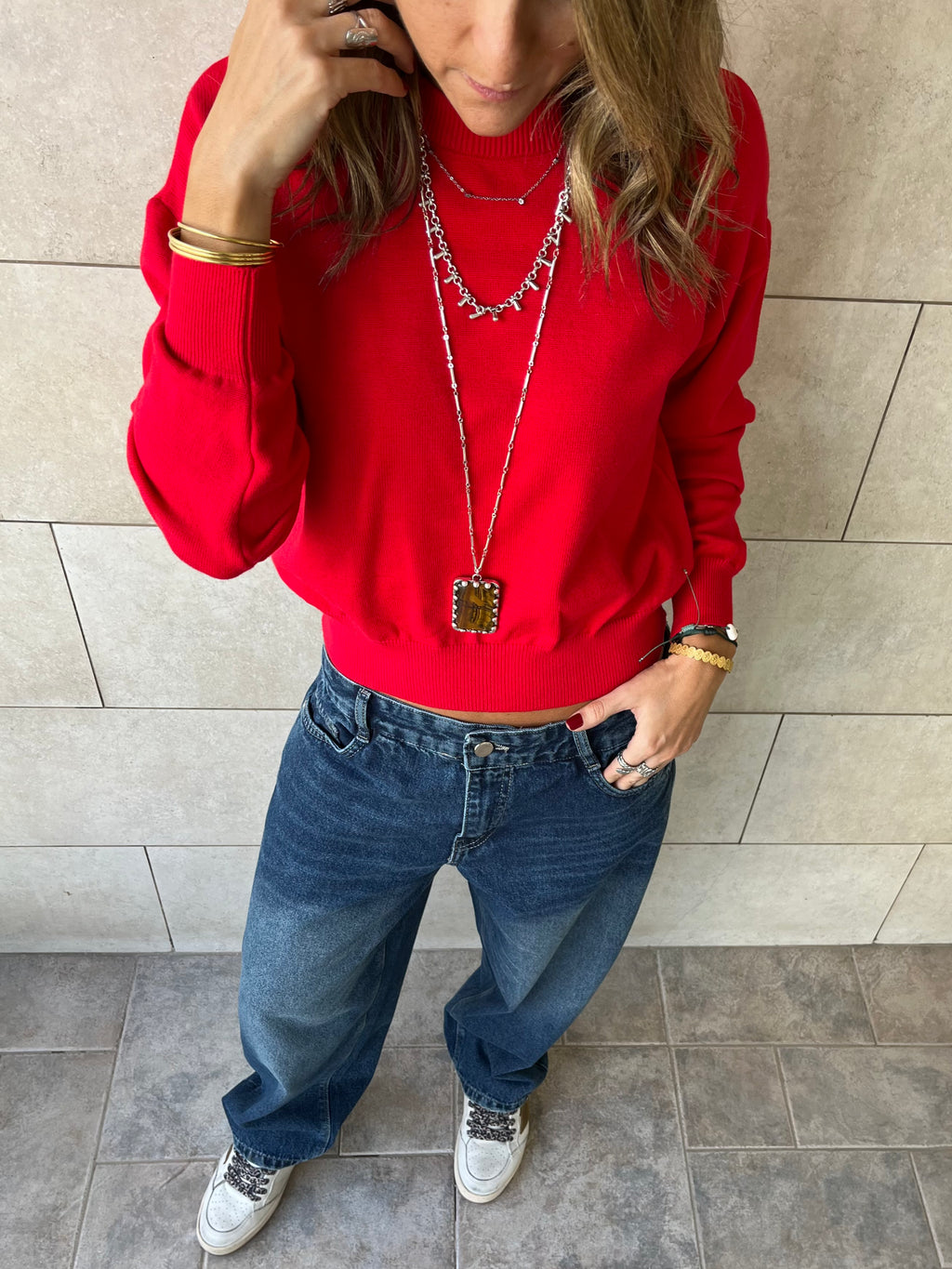 Dark Blue Go To Balloon Jeans