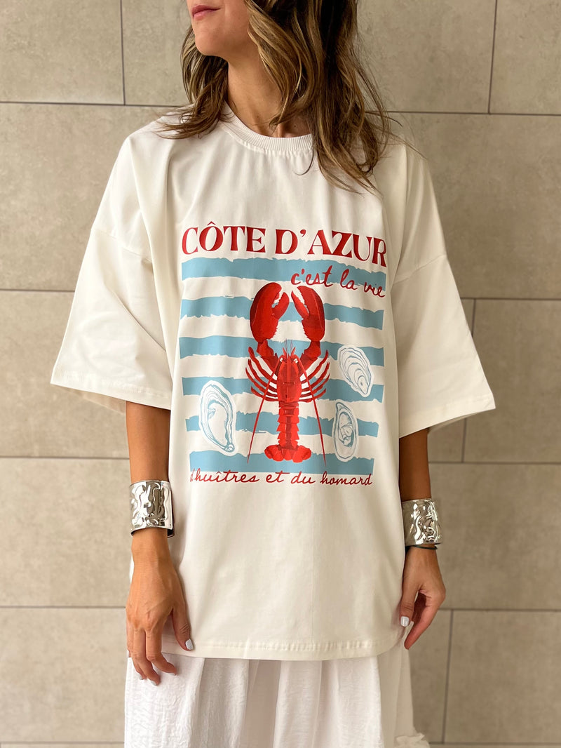 Lobster Oversized T-Shirt