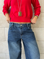Dark Blue Go To Balloon Jeans