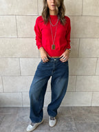 Dark Blue Go To Balloon Jeans