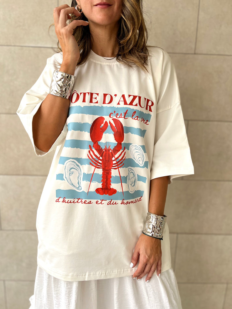 Lobster Oversized T-Shirt