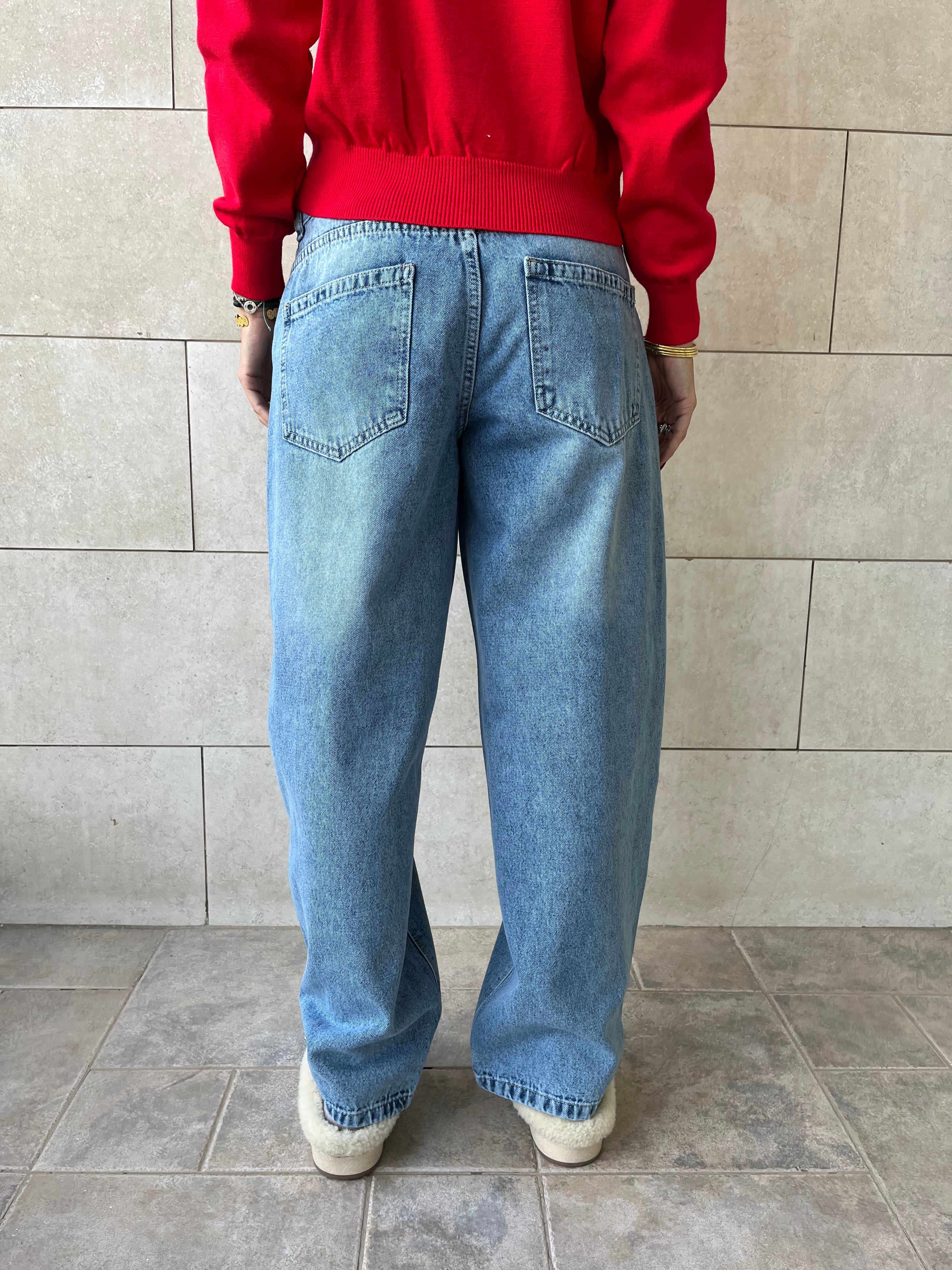 Light Blue Go To Balloon Jeans