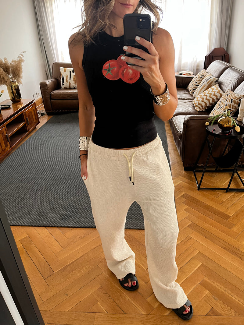 Crinkle Rope Pants