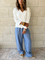 White Everyday Light Knit Cardigan