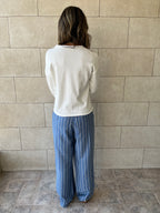 White Everyday Light Knit Cardigan