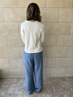 White Everyday Light Knit Cardigan