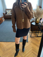 Black Scuba Skirt