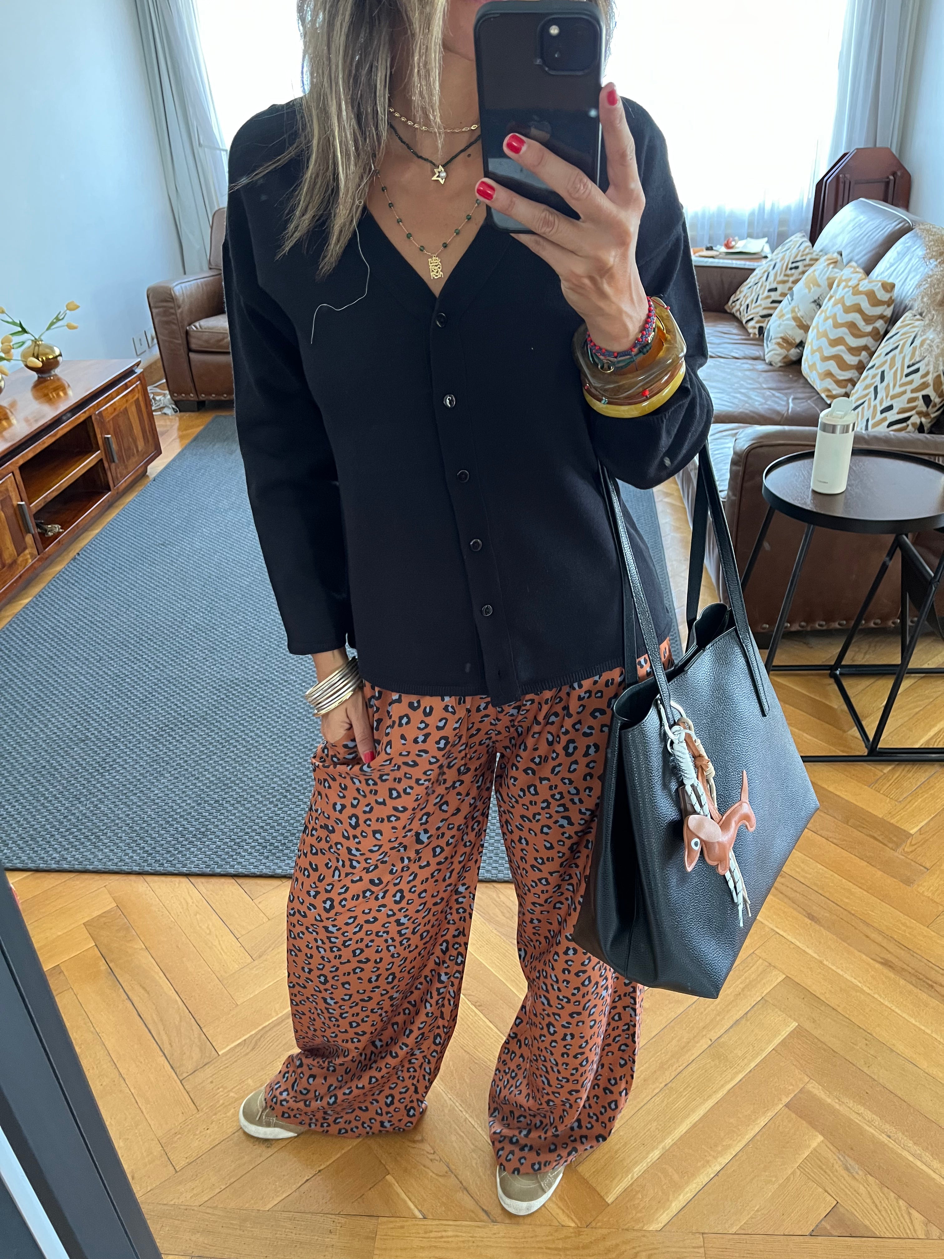 Black Everyday Light Knit Cardigan