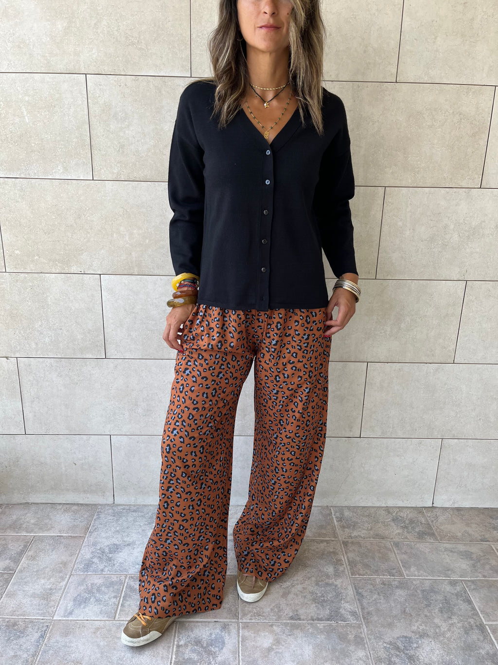 Black Everyday Light Knit Cardigan