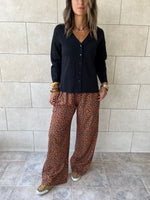 Black Everyday Light Knit Cardigan
