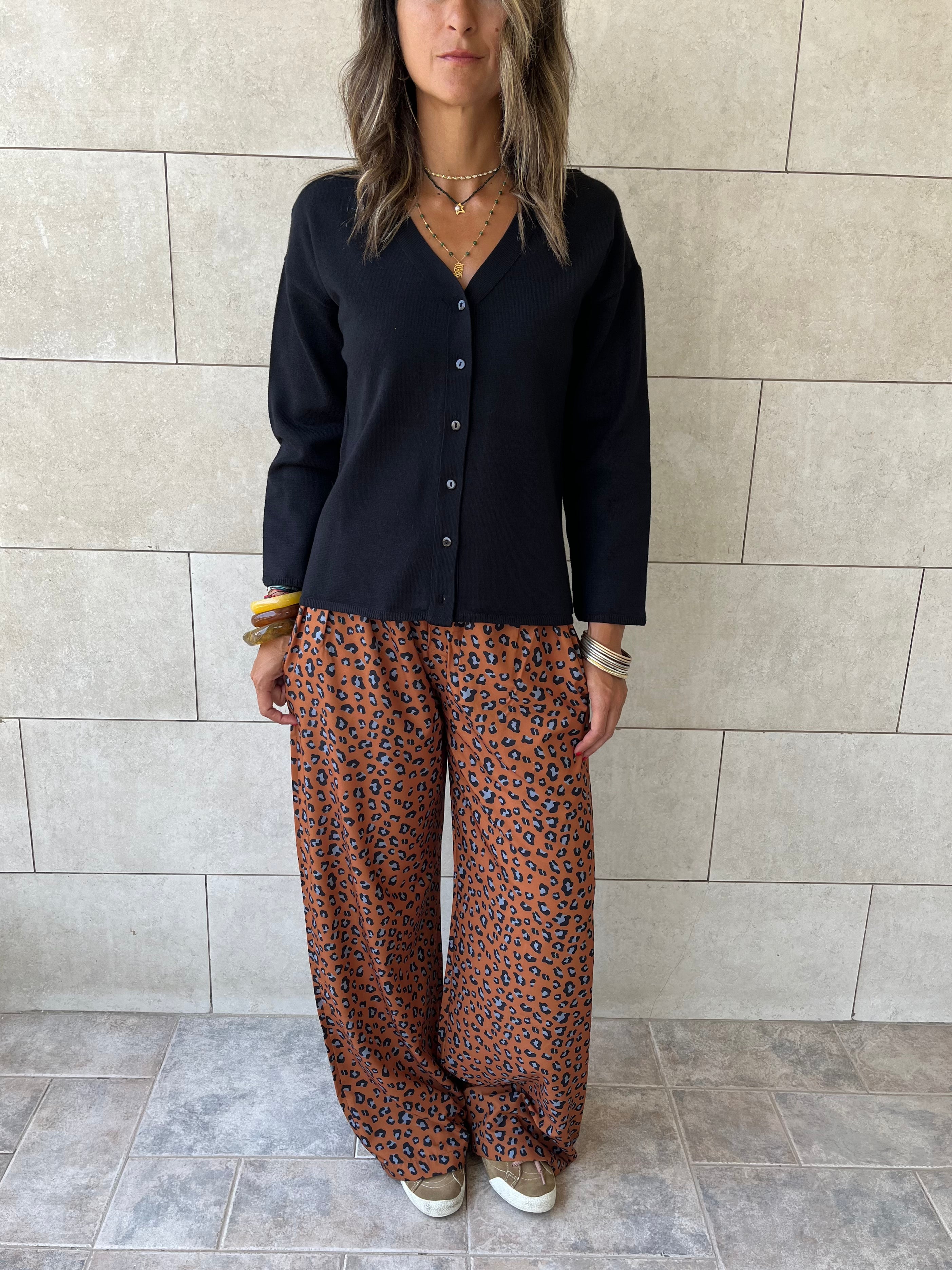 Black Everyday Light Knit Cardigan