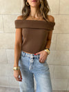 Chocolate Brown Muse Top