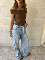 Chocolate Brown Muse Top