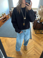 Black Everyday Core Sweatshirt