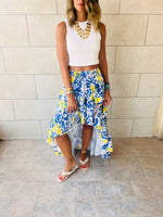 Lemon Trees High Low Skirt