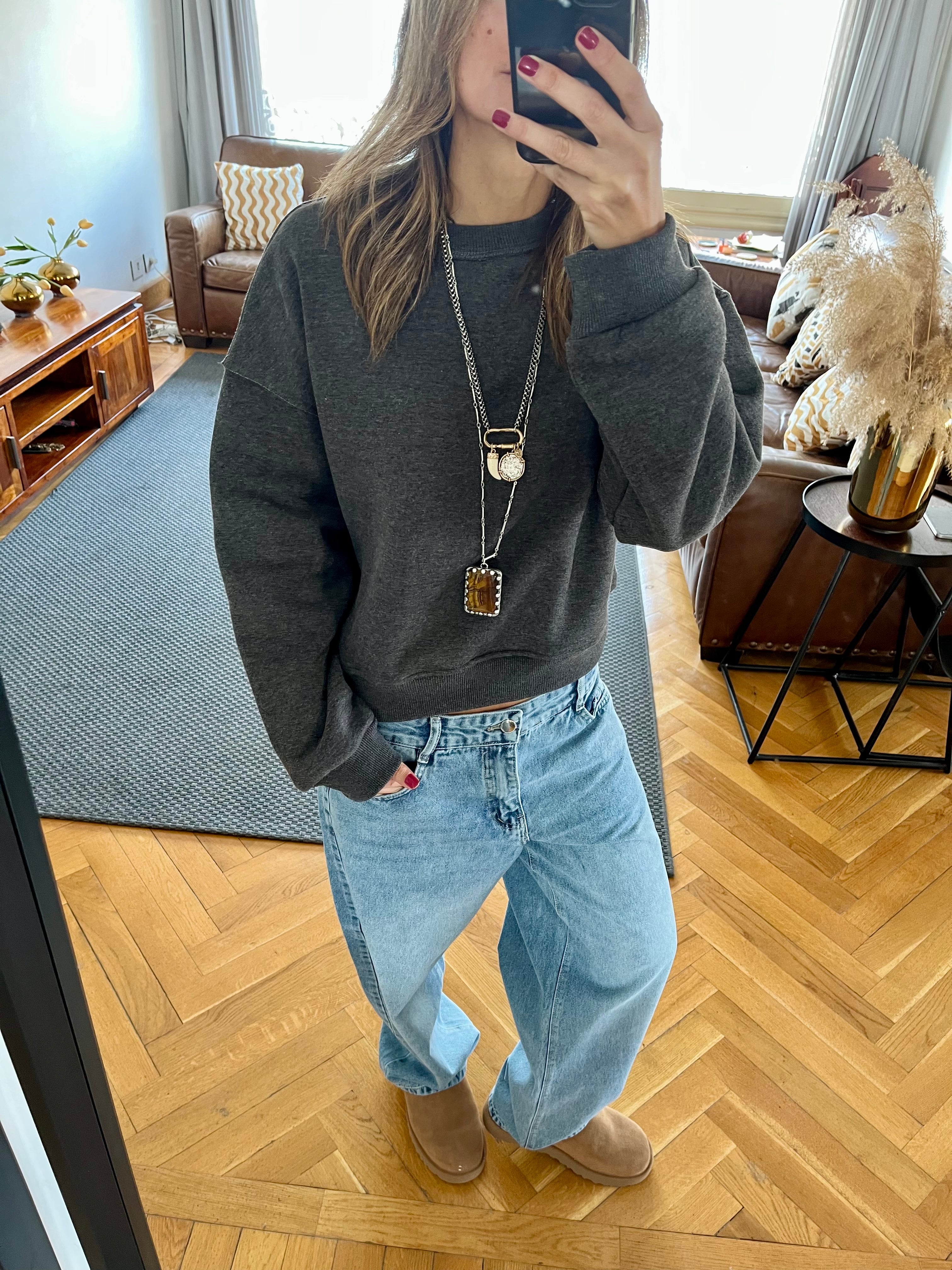 Grey Everyday Core Sweatshirt