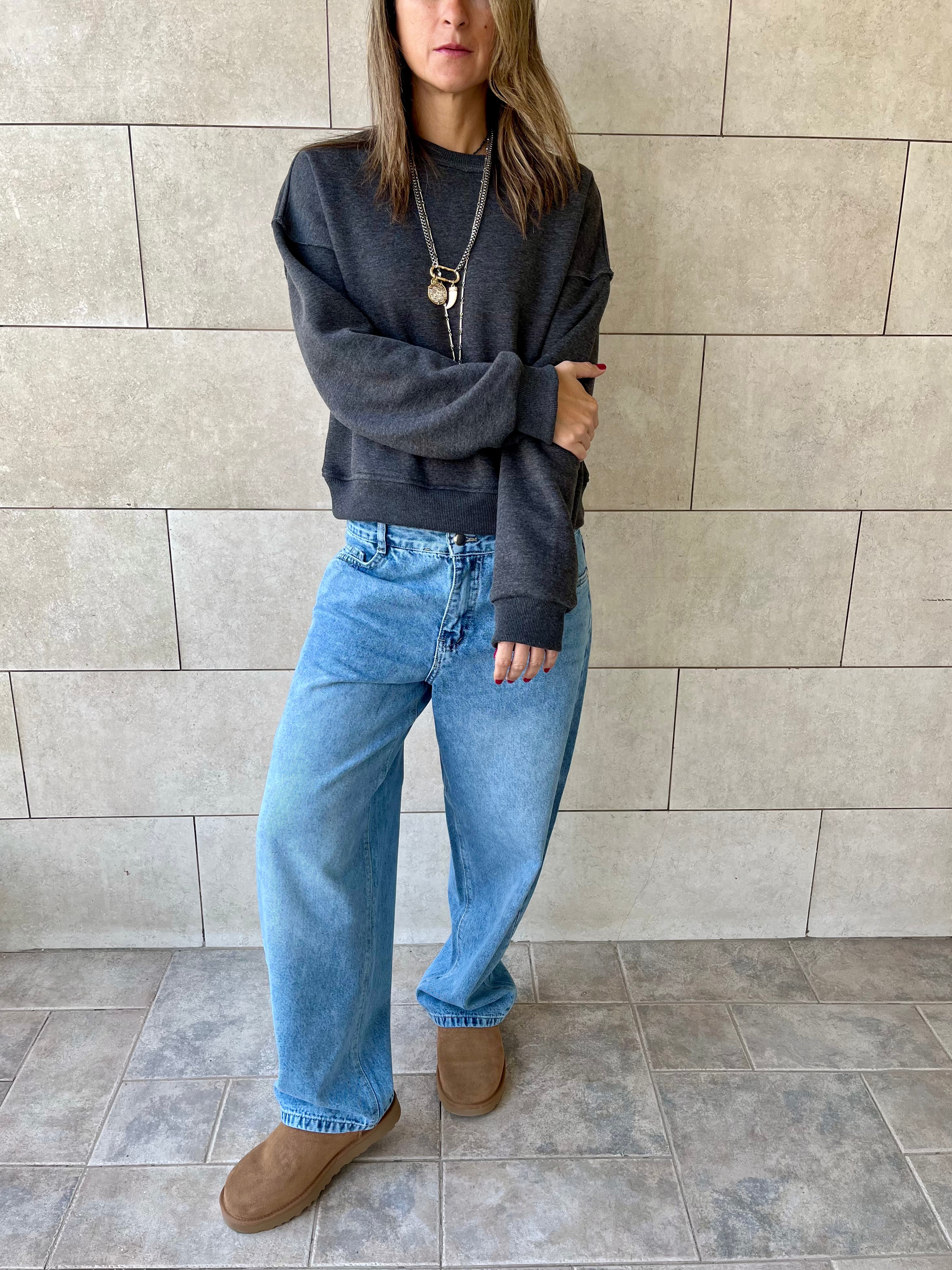 Grey Everyday Core Sweatshirt