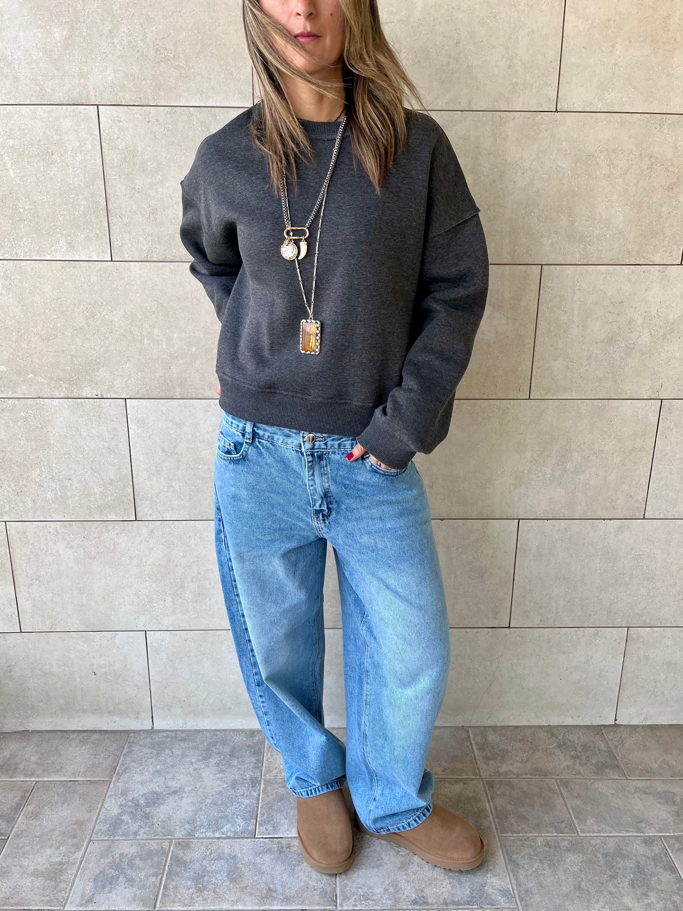 Grey Everyday Core Sweatshirt