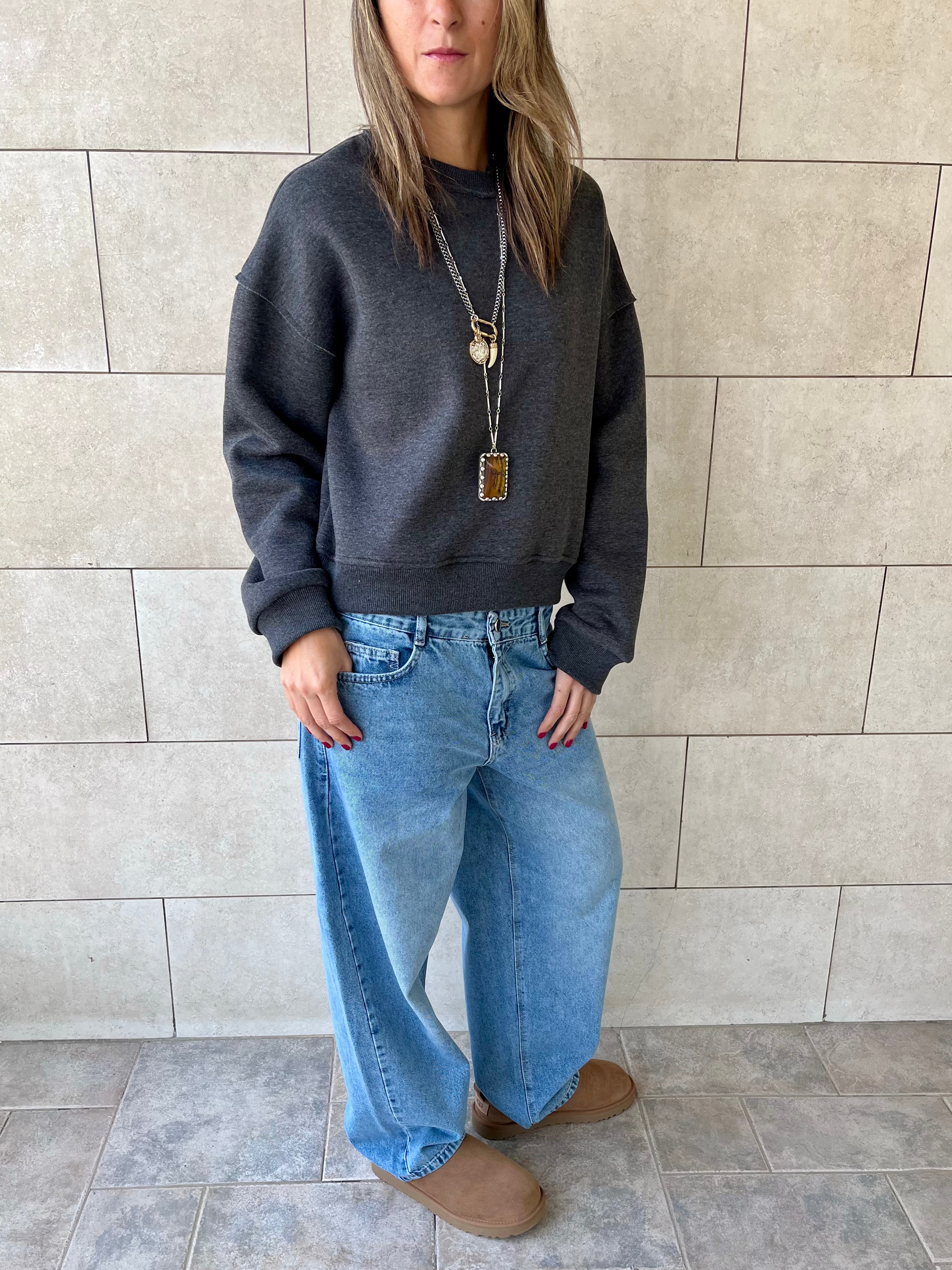 Grey Everyday Core Sweatshirt