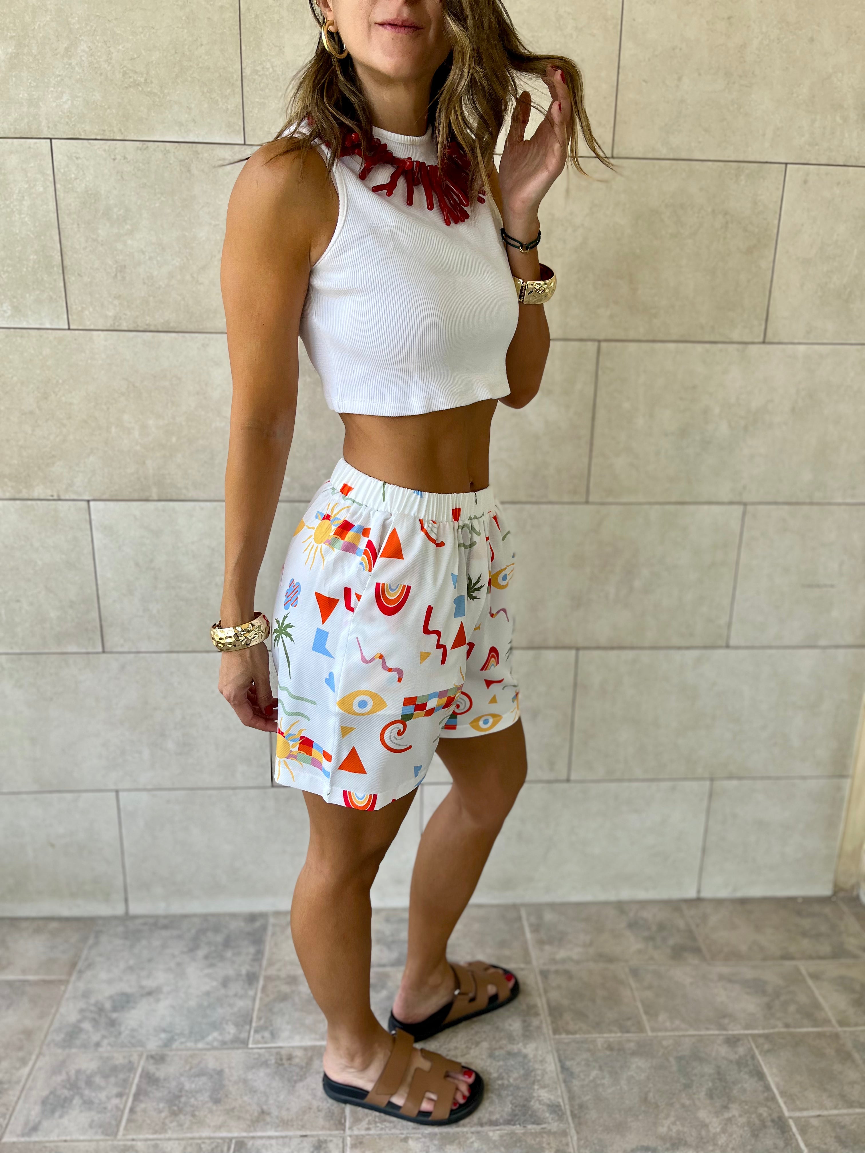 Coastal Carnival Beach Shorts