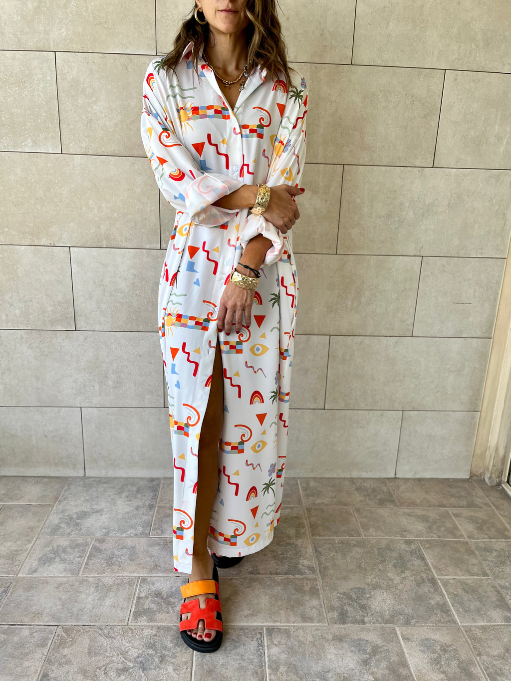 Coastal Carnival Beach Shirt