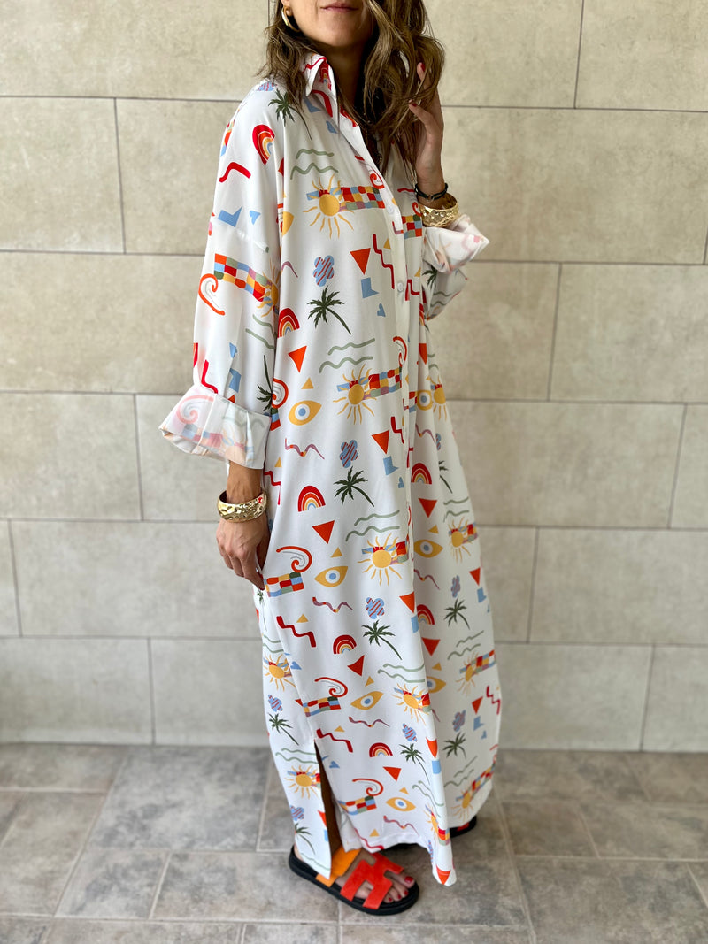 Coastal Carnival Beach Shirt
