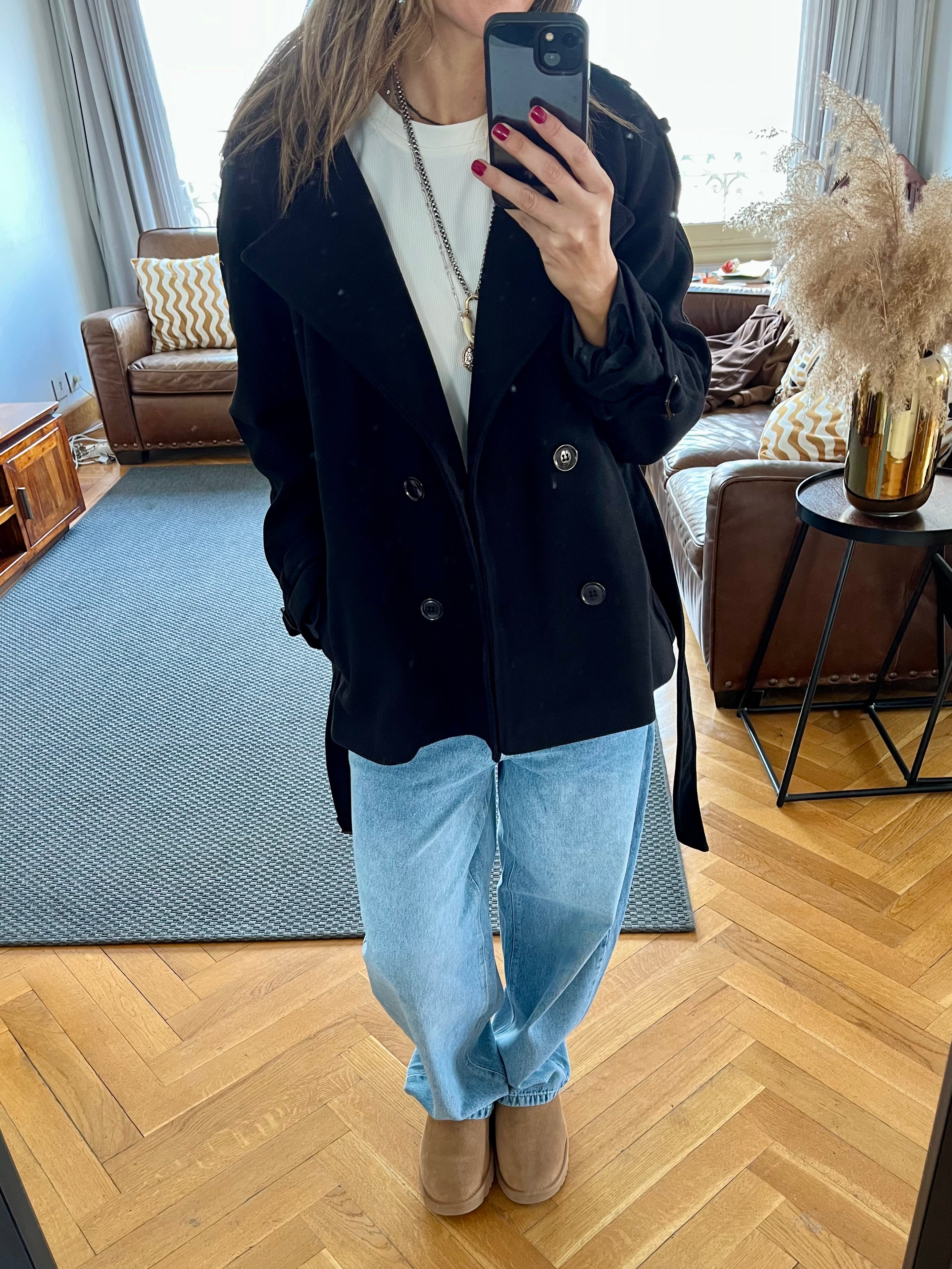 Black Trench Edit Jacket