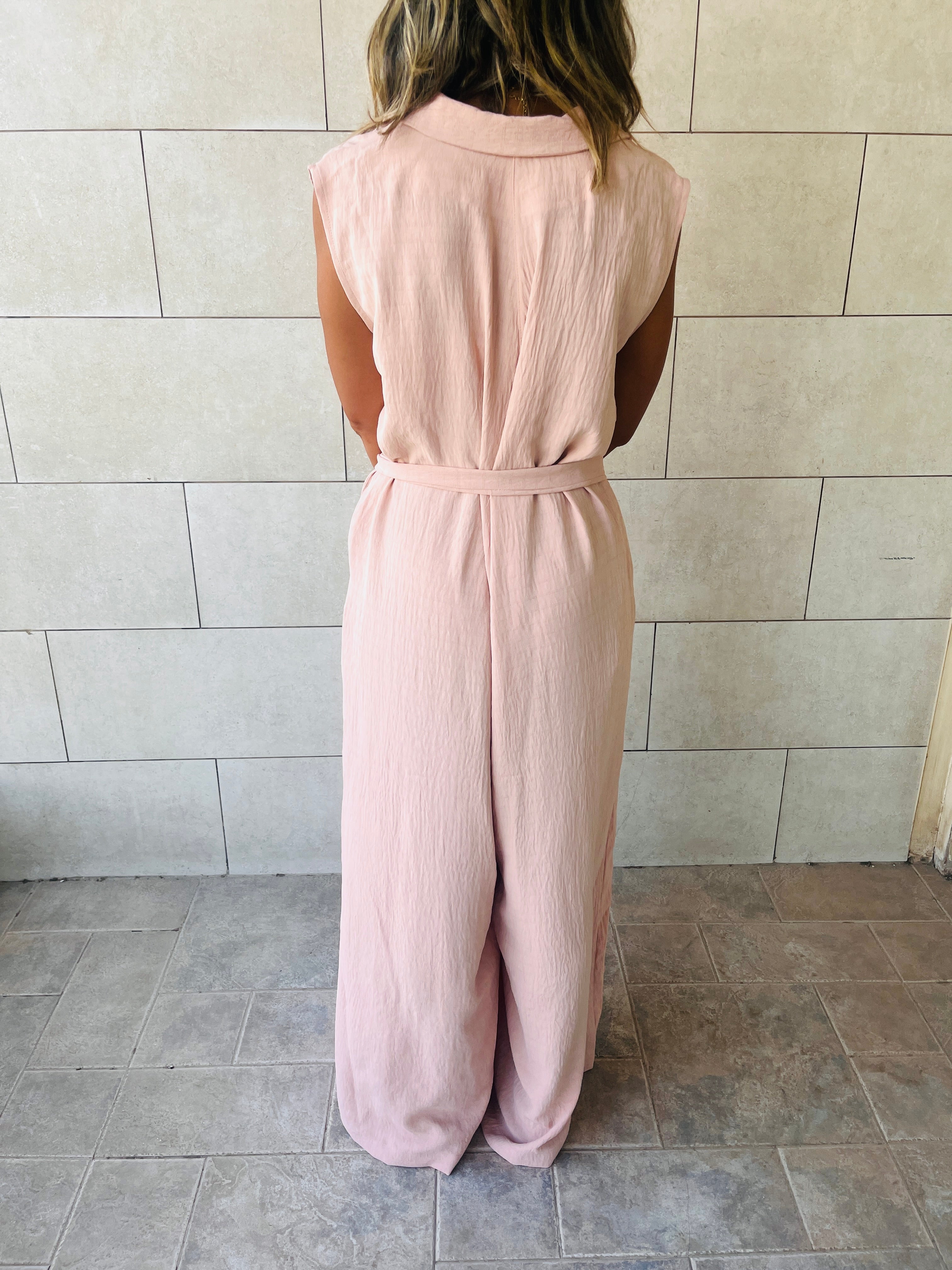 Rose Boho Chic Jumpsuit